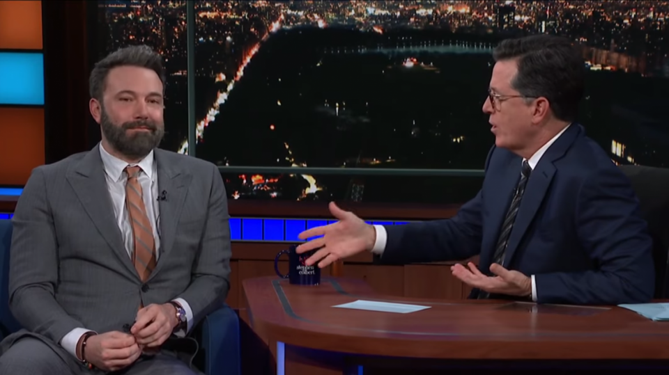 Ben Affleck se v přímém přenosu omluvil ženám